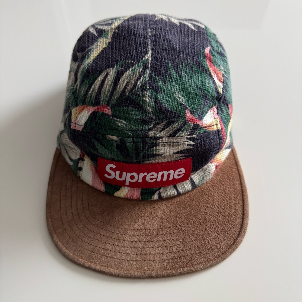 Supreme SS12 Floral 5 Panel Camp Cap
